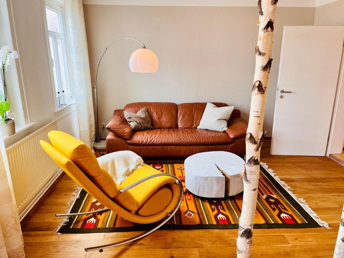 Kuschelige Helle Ferienwohnung Gotha Exteriör bild