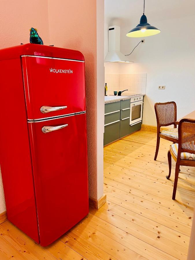 Kuschelige Helle Ferienwohnung Gotha Exteriör bild