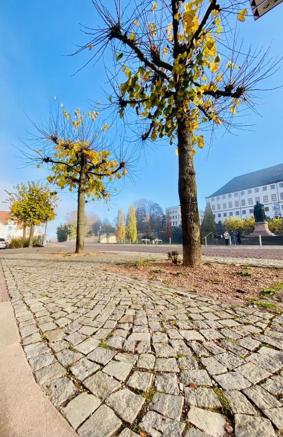 Kuschelige Helle Ferienwohnung Gotha Exteriör bild