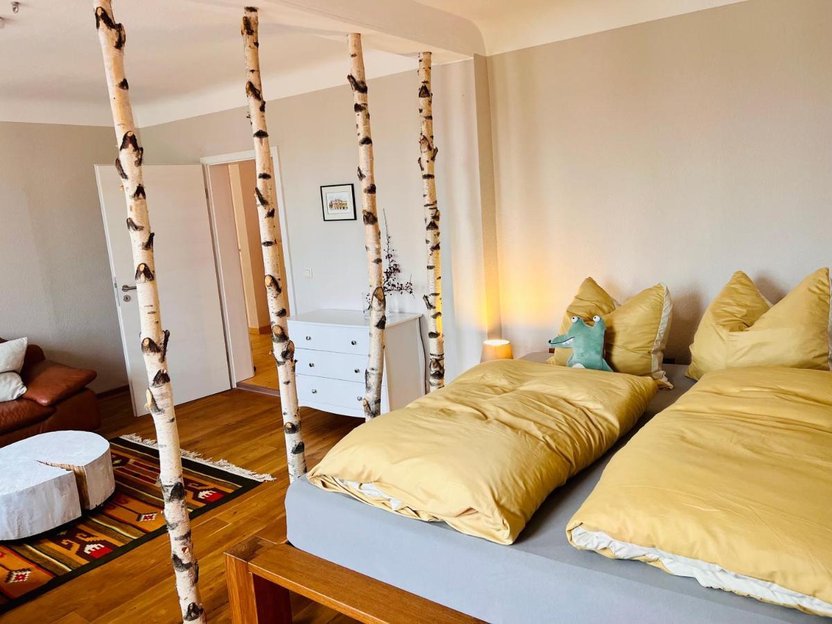 Kuschelige Helle Ferienwohnung Gotha Exteriör bild